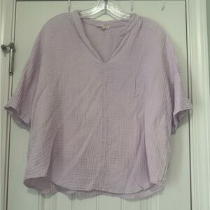 Eileen Fisher Light Purple Women's Blouse